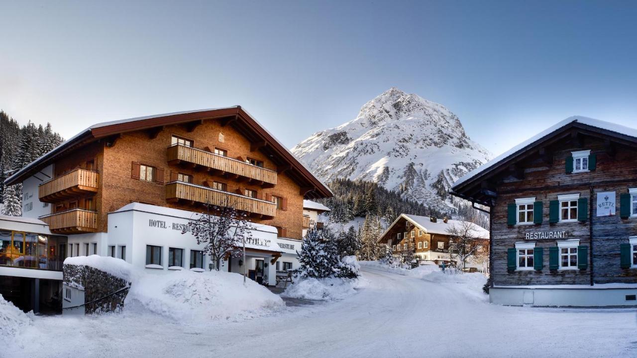 Hotel Gotthard Лех ам Алберг Екстериор снимка