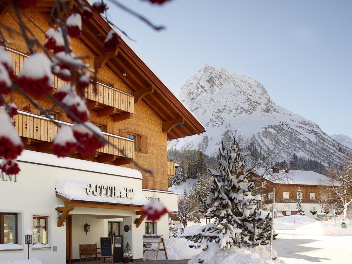 Hotel Gotthard Лех ам Алберг Екстериор снимка