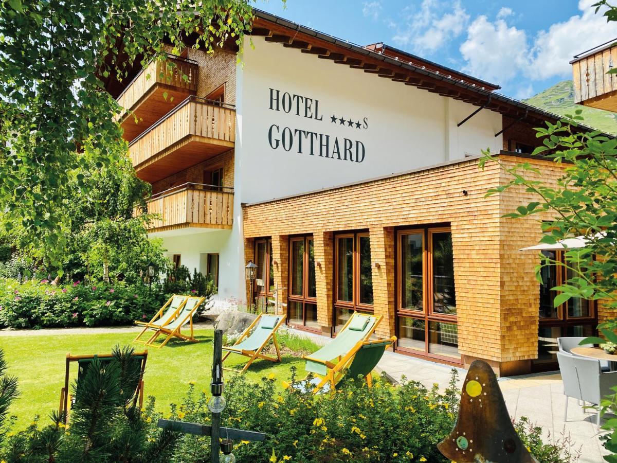 Hotel Gotthard Лех ам Алберг Екстериор снимка