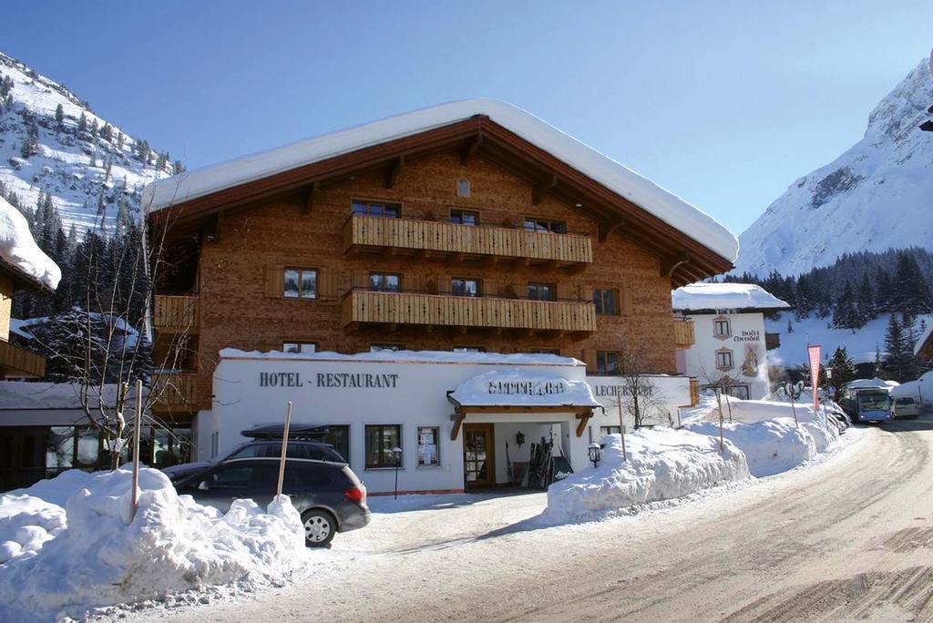Hotel Gotthard Лех ам Алберг Екстериор снимка